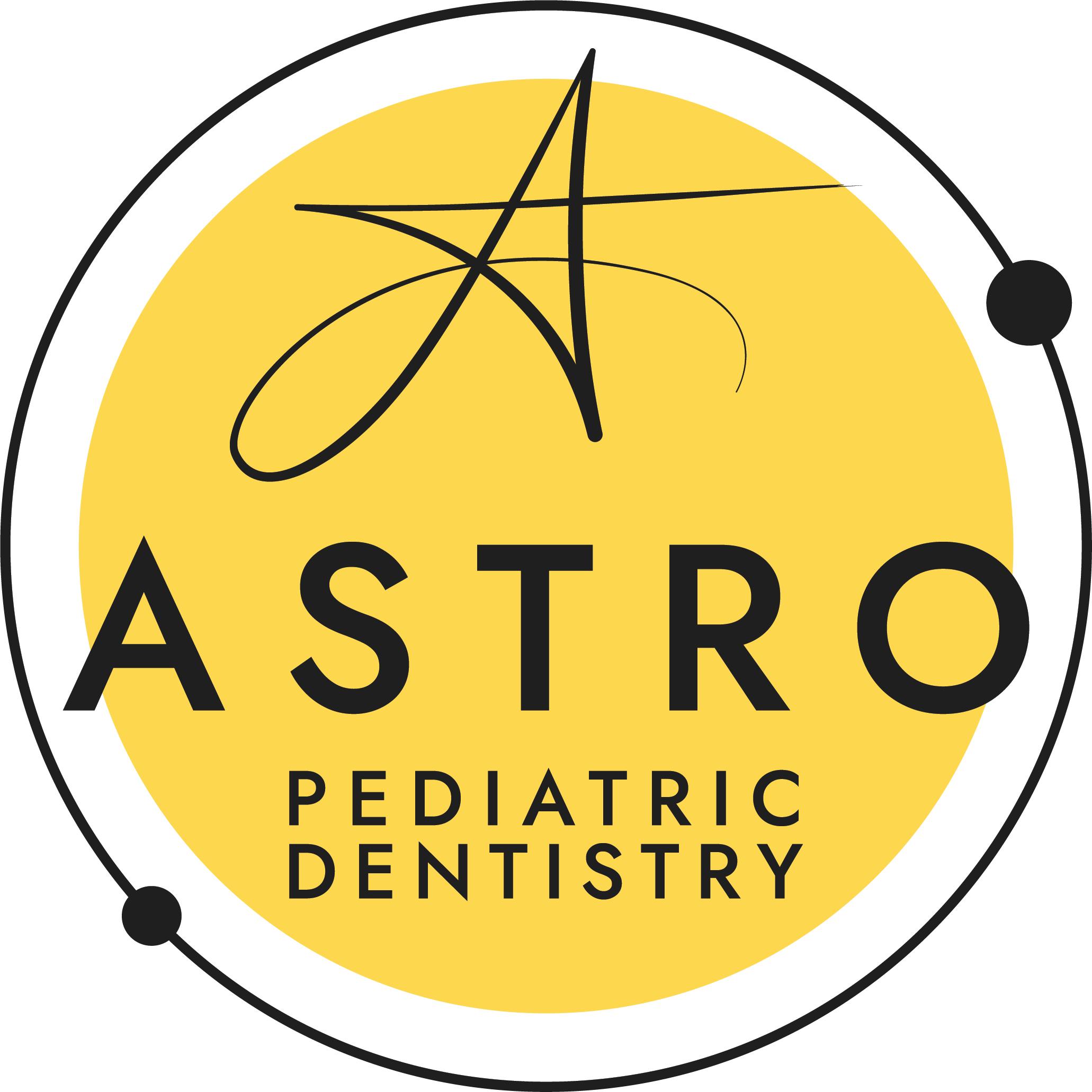 Astro Pediatric Dentistry Icon-with White